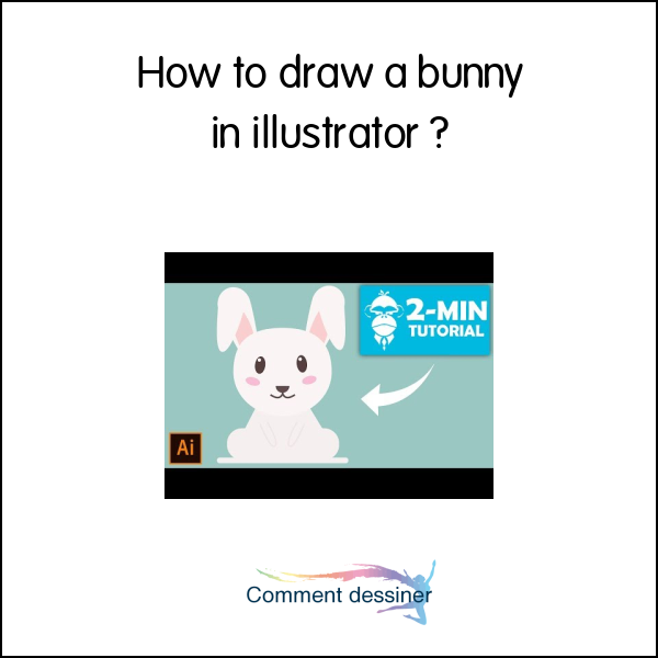 How to draw a bunny in illustrator